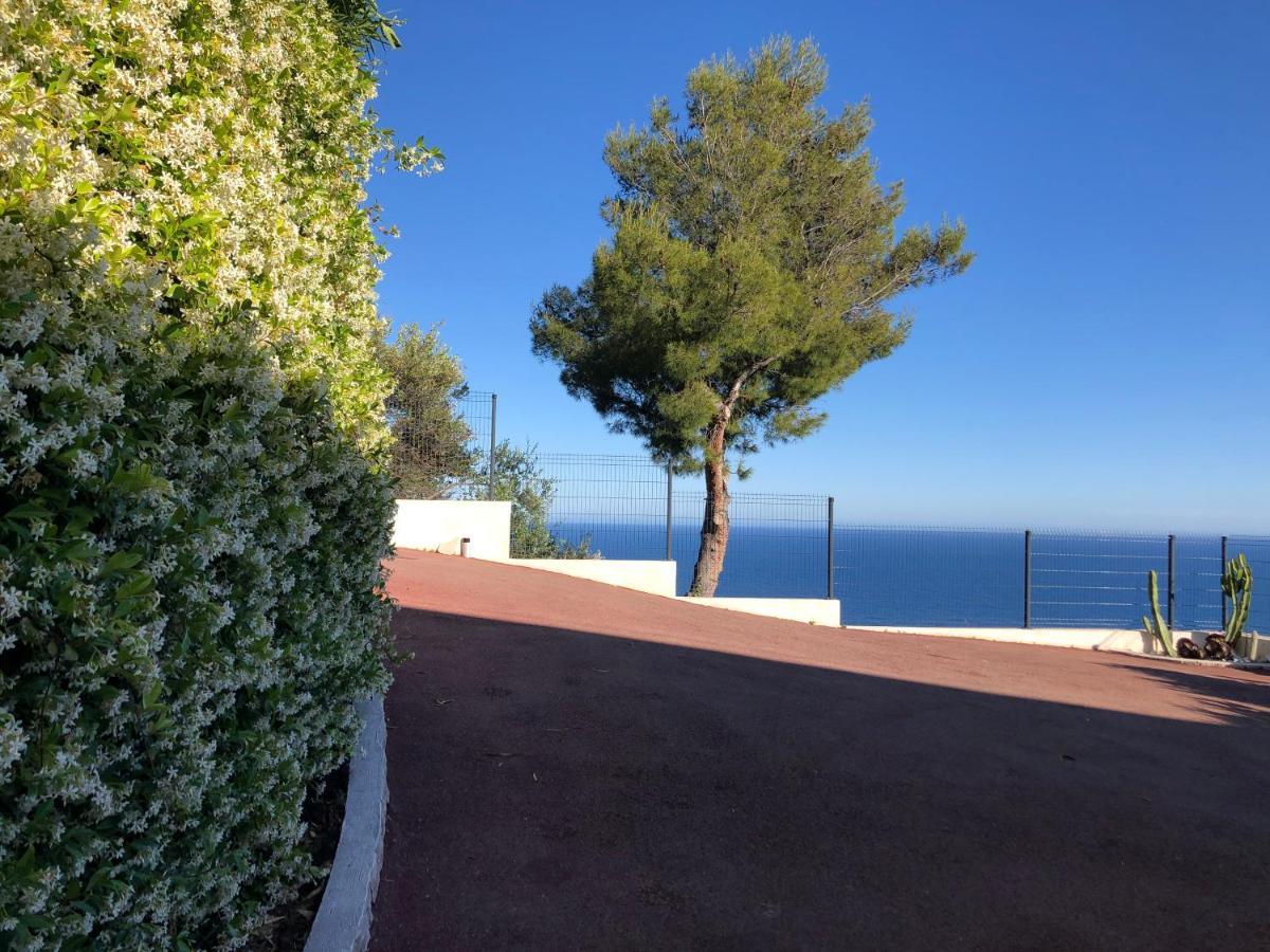 Vue mer.Tranquilité.Cap d'Ail à 10 mn de MONACO Cap-d'Ail Exterior foto
